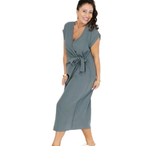 Smash + Tess Reese Midi Wrap Dress - Picture 2 of 7